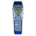 Tile Pattern Double-Sided Swimsuit Set