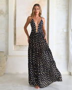 Polka Dot Swimsuit Set