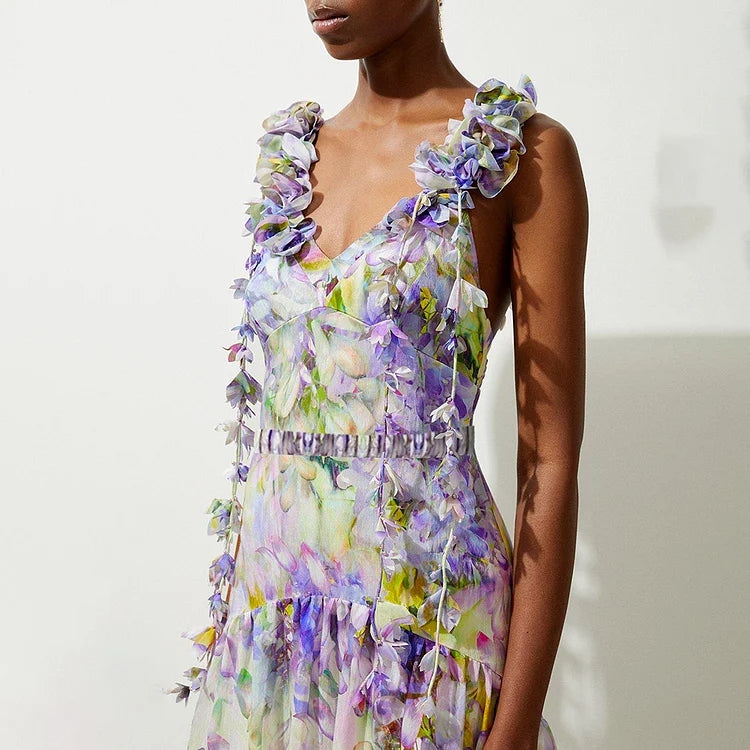 Sarmaşık Çiçek Detaylı Mayo Takımı