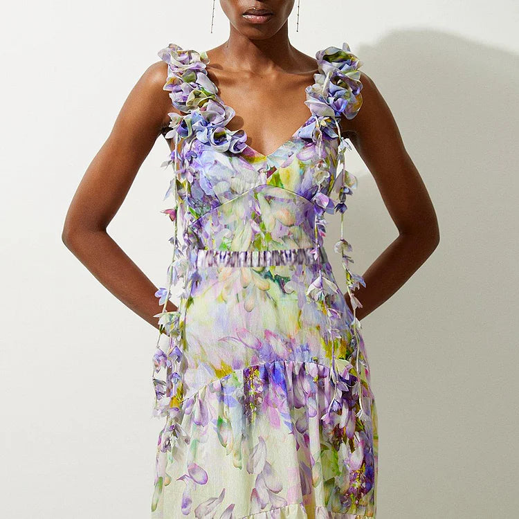 Sarmaşık Çiçek Detaylı Mayo Takımı