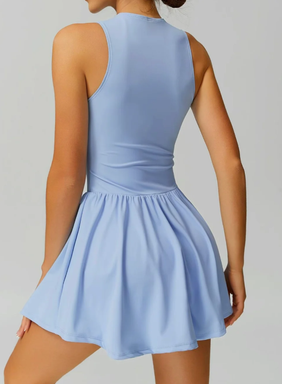 Büzgülü Tenis Elbisesi