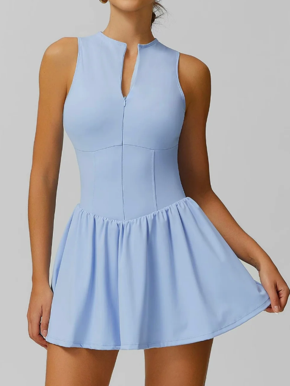 Büzgülü Tenis Elbisesi