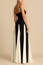 Plain Jersey Sleeveless Long Dress