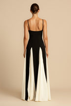 Plain Jersey Sleeveless Long Dress