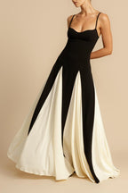 Plain Jersey Sleeveless Long Dress