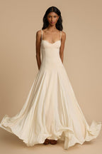 Plain Jersey Sleeveless Long Dress