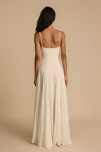Plain Jersey Sleeveless Long Dress