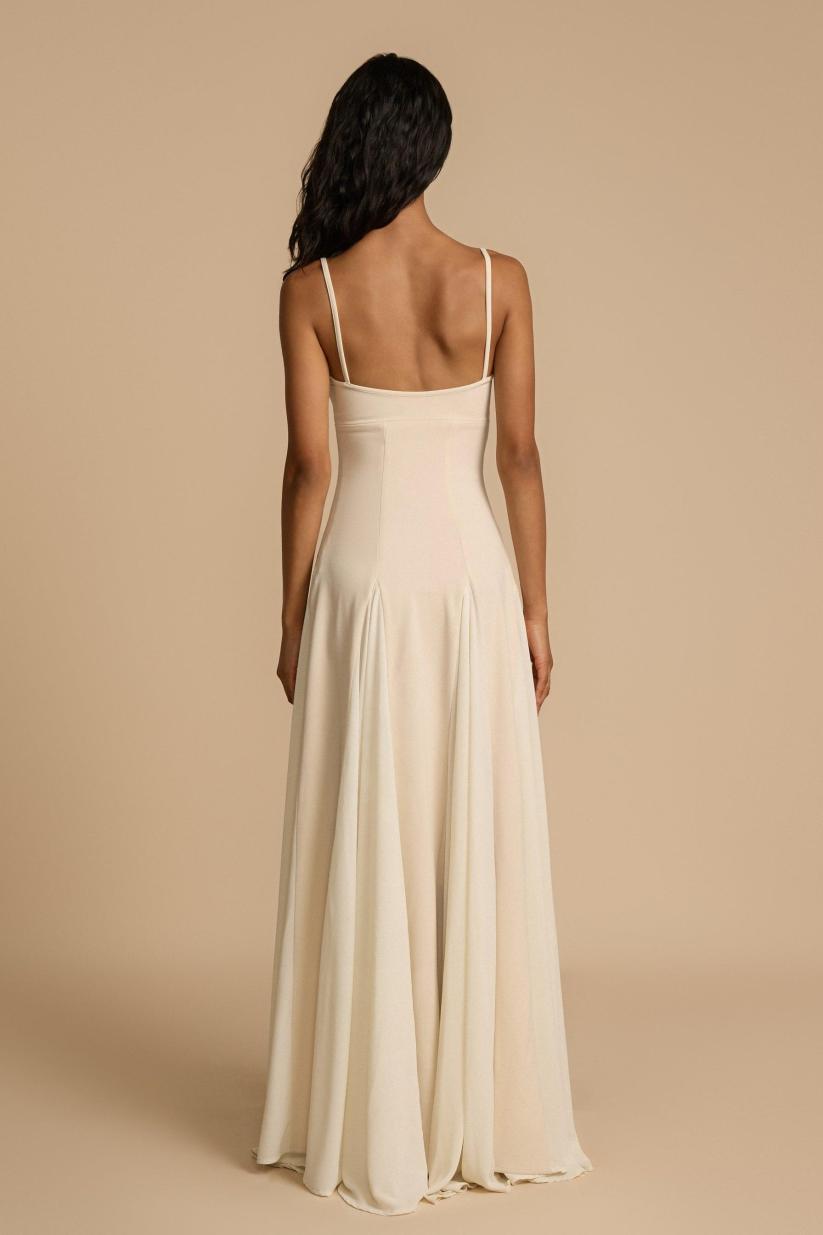 Plain Jersey Sleeveless Long Dress